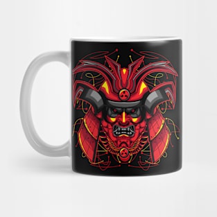 samurai mask clan Mug